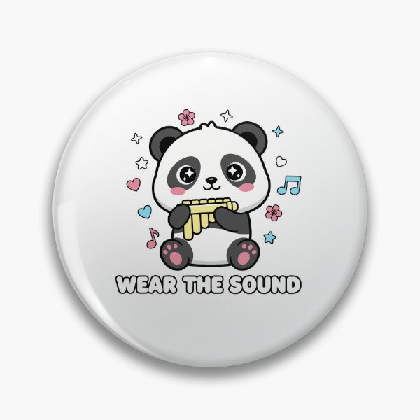 Item preview, Wear The Sound – Kawaii Melodious Panda designed and sold by Wear The Sound.