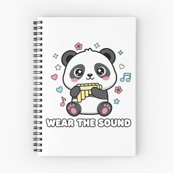 Item preview, Wear The Sound – Kawaii Melodious Panda designed and sold by Wear The Sound.