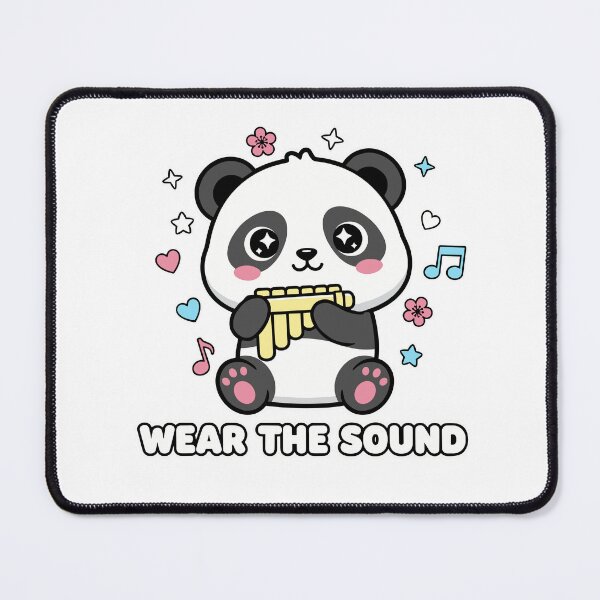 Item preview, Wear The Sound – Kawaii Melodious Panda designed and sold by Wear The Sound.