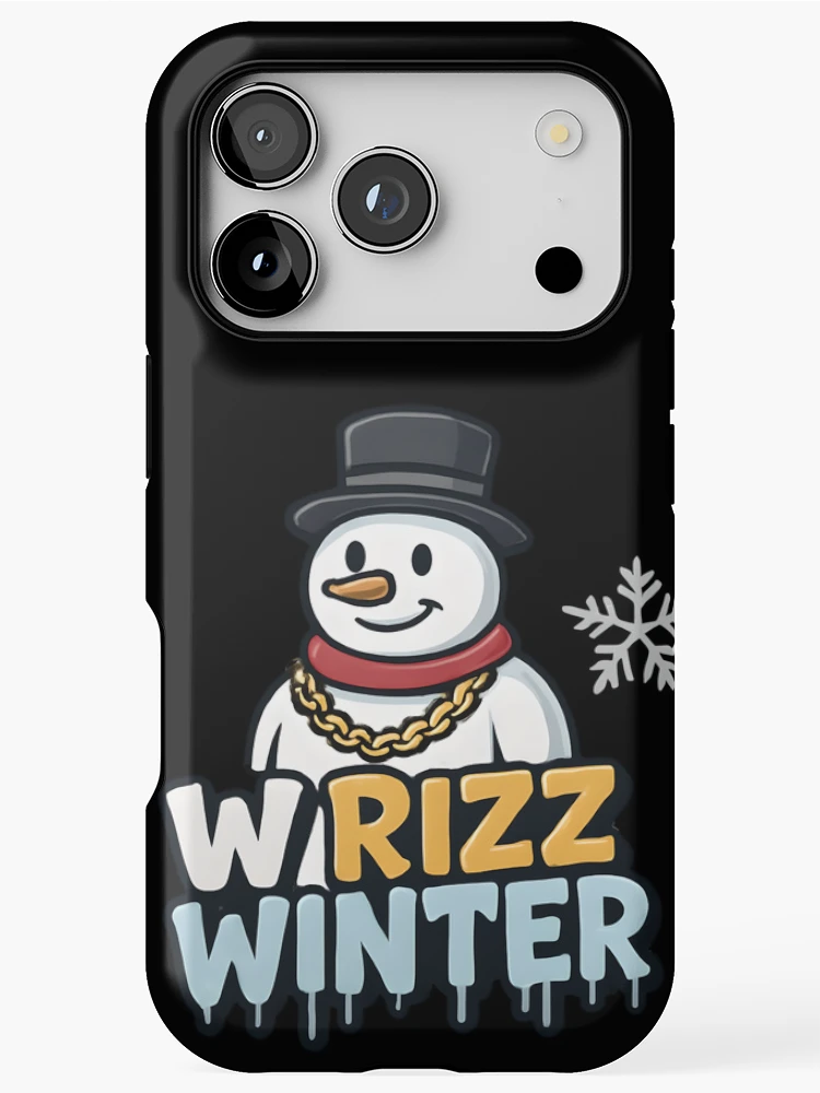Thumbnail 1 of 4, iPhone Case, W Rizz Winter designed and sold by Raluk.