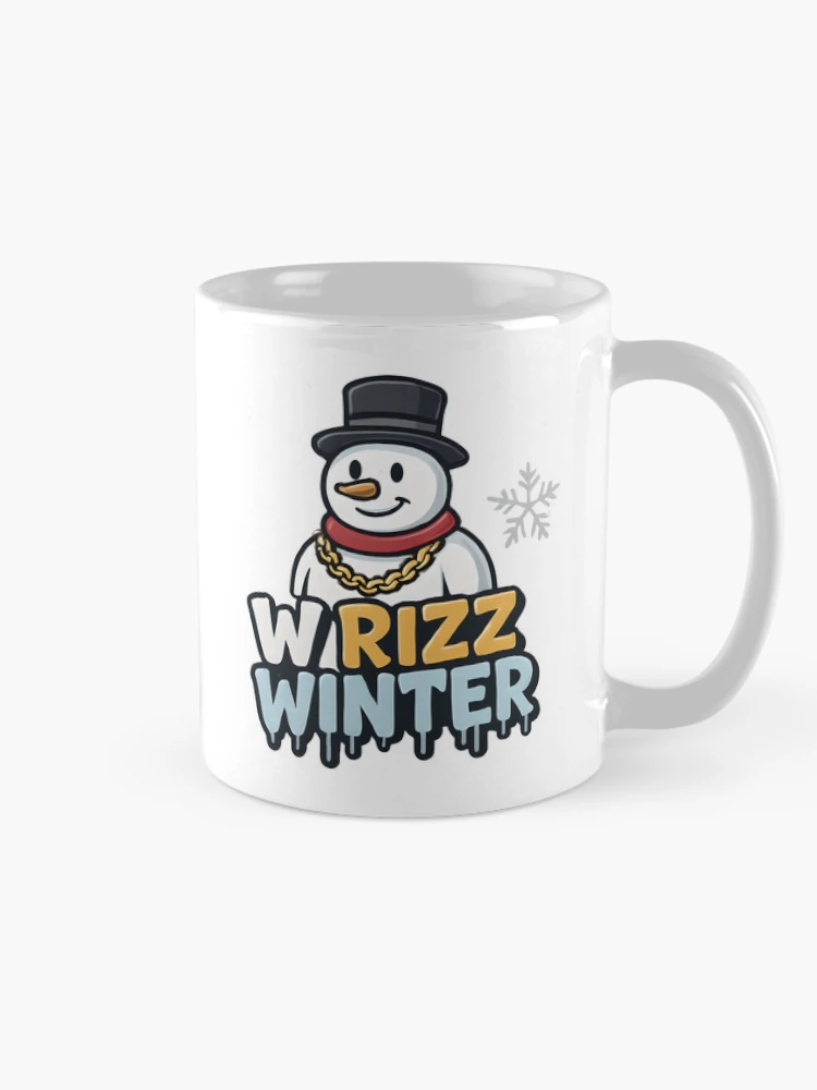 Thumbnail 3 of 6, Coffee Mug, W Rizz Winter designed and sold by Raluk.