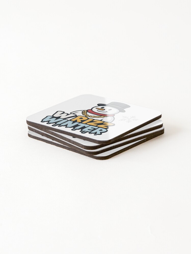 Thumbnail 4 of 5, Coasters (Set of 4), W Rizz Winter designed and sold by Raluk.