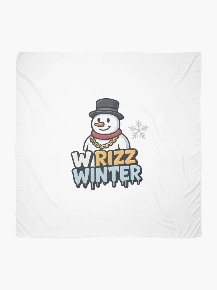 Thumbnail 2 of 3, Scarf, W Rizz Winter designed and sold by Raluk.