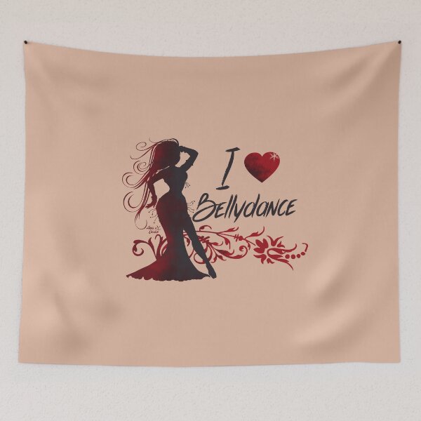 Item preview, Bellydancer Silhouette designed and sold by Anna R. Carrino.