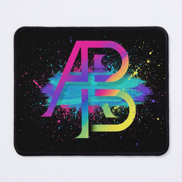 Item preview, Edgy Urban Graffiti AB Monogram | Abstract Street Art Letters designed and sold by Ab.stylelab.