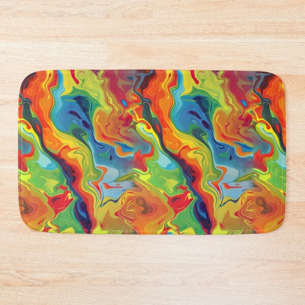 Item preview, Psychedelic Swirl – Vibrant Abstract Fluid Art designed and sold by weirdfishes123.
