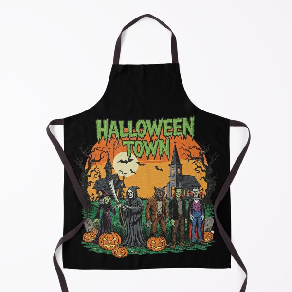 Item preview, Halloween Town Spooky Horror Vintage Cartoon Costume designed and sold by TeeARTHY.