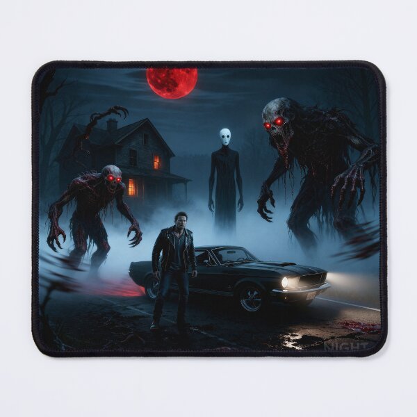Item preview, Night Scope: The Shadows Under the Blood Moon — Terrifying Horror Art from the Depths of the Night designed and sold by Night Scope.