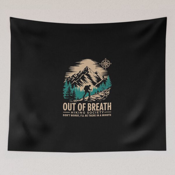 Item preview, Womens Out of Breath Hiking Society  designed and sold by dainegilbert.