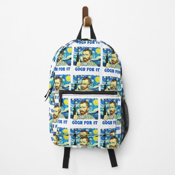 Item preview, Gogh For It Van Gogh Funny Art Pun designed and sold by TeeARTHY.