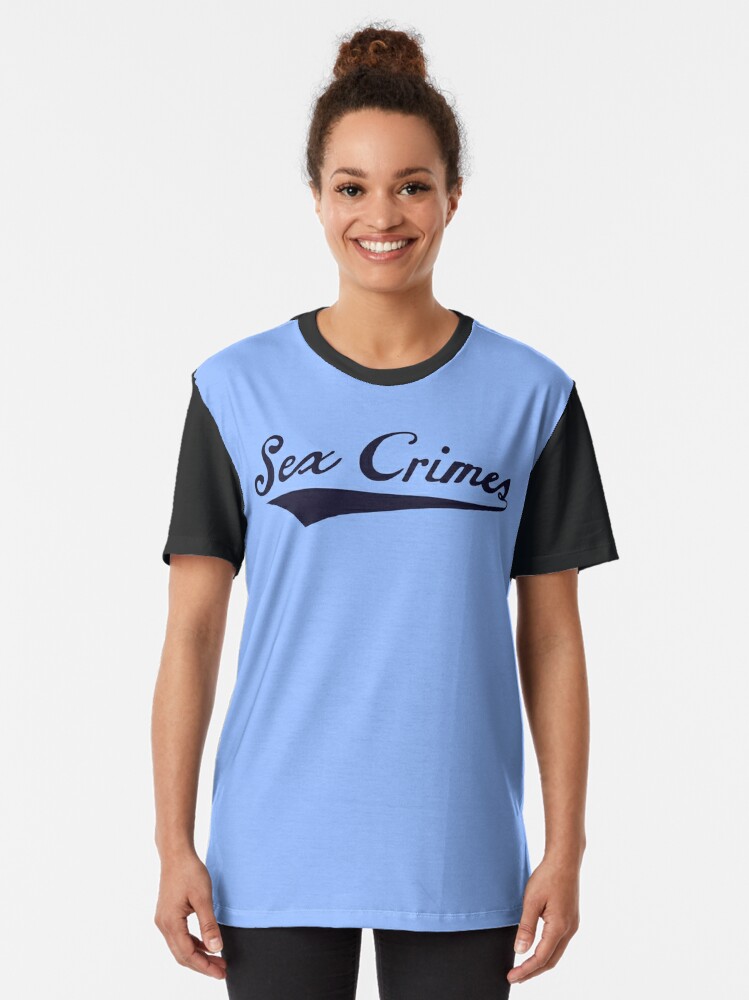 Sex Crimes Raglan 3/4 Sleeve Baseball T-shirt 