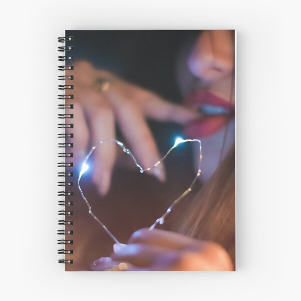 Item preview, Glowing Heart Shaped Fairy Lights - Intimate Romantic Portrait designed and sold by MDB_Shop.