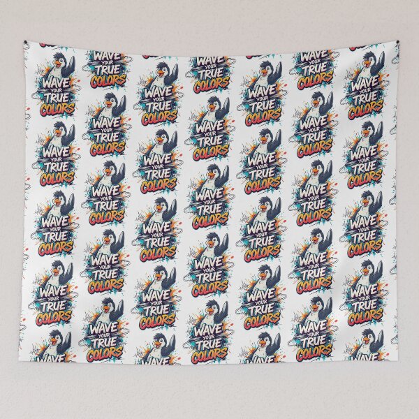 Item preview, Inspirational Penguin Graffiti Art designed and sold by SholoStudio.