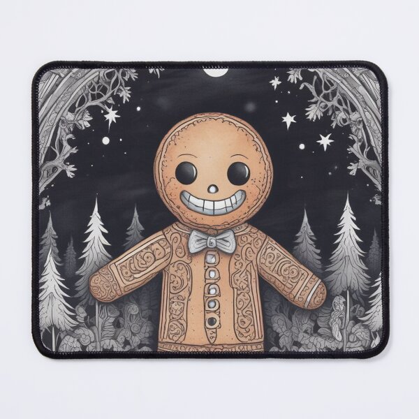 Item preview, 2025 Christmas and Holiday Gingerbread man - Watercolor & Ink 1 designed and sold by KBMediaArt.