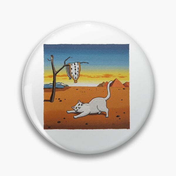 Item preview, Salvador dalí  Cat  Persistence Of Memory designed and sold by TeeARTHY.