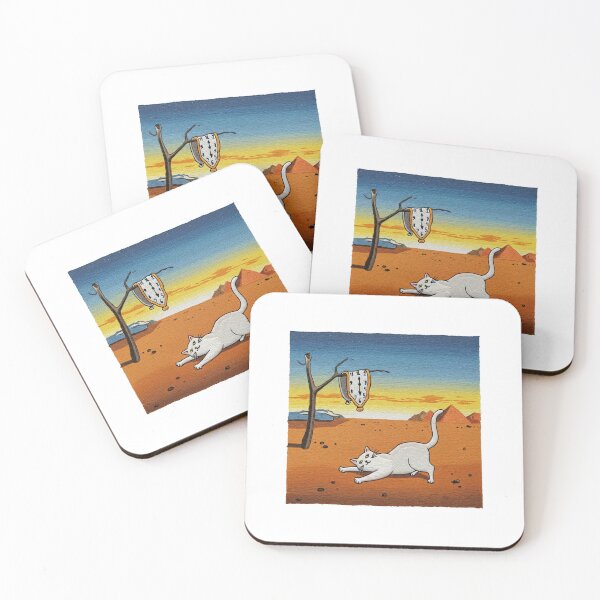 Item preview, Salvador dalí  Cat  Persistence Of Memory designed and sold by TeeARTHY.