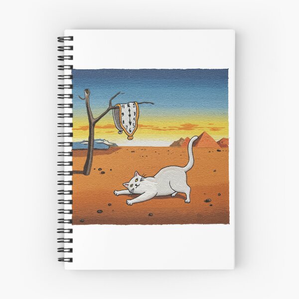Item preview, Salvador dalí  Cat  Persistence Of Memory designed and sold by TeeARTHY.