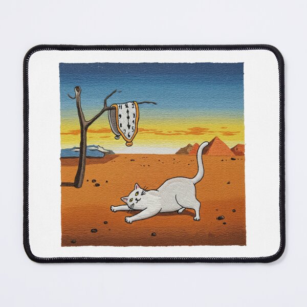 Item preview, Salvador dalí  Cat  Persistence Of Memory designed and sold by TeeARTHY.