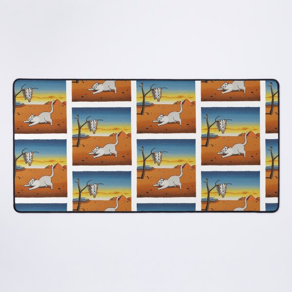 Item preview, Salvador dalí Cat Persistence Of Memory designed and sold by TeeARTHY.