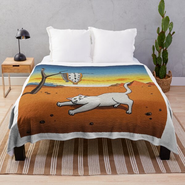 Item preview, Salvador dalí  Cat  Persistence Of Memory designed and sold by TeeARTHY.