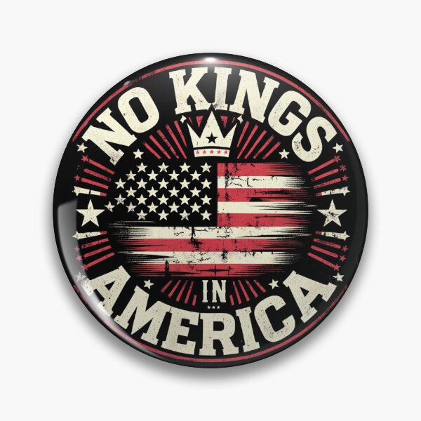 Item preview, No Kings In America Patriotic Freedom designed and sold by ArtFromBeyond.