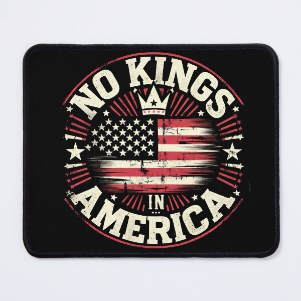 Item preview, No Kings In America Patriotic Freedom designed and sold by ArtFromBeyond.