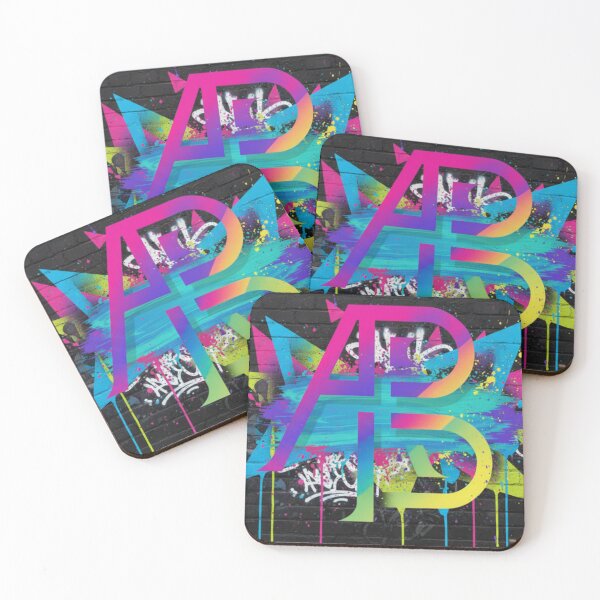 Item preview, Dynamic Graffiti AB Monogram - Vibrant Street Art Design designed and sold by Ab.stylelab.