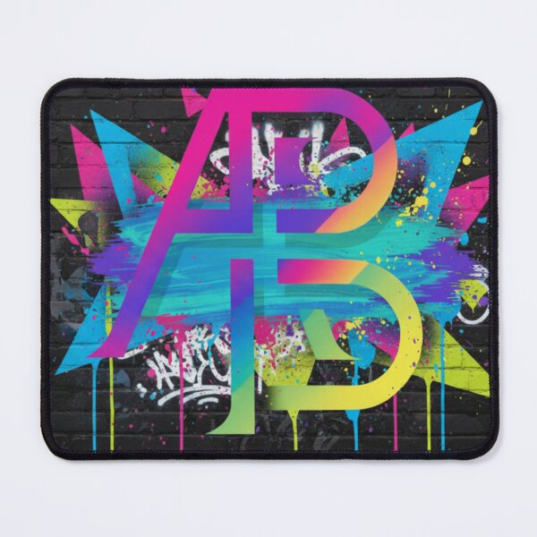 Item preview, Dynamic Graffiti AB Monogram - Vibrant Street Art Design designed and sold by Ab.stylelab.