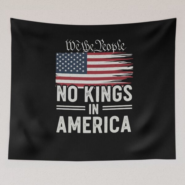 Item preview, No Kings In America Patriotic Freedom designed and sold by ArtFromBeyond.