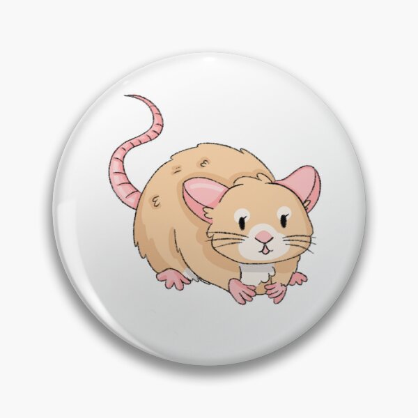 Item preview, Cream and White Mouse Kawaii Illustration designed and sold by casserolepets.
