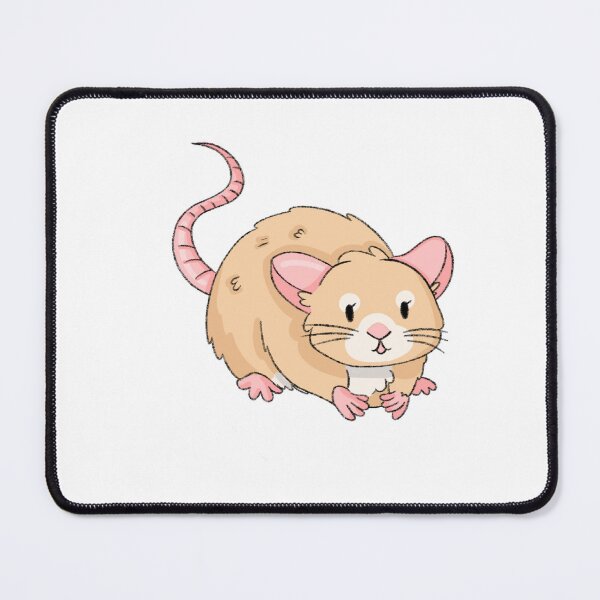 Item preview, Cream and White Mouse Kawaii Illustration designed and sold by casserolepets.