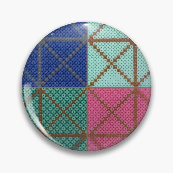 Item preview, Funky Perler Bead Tiles designed and sold by WAE Center.