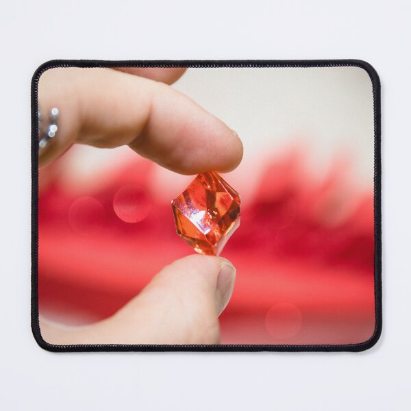 Item preview, Hand Holding Glowing Orange Faceted Gemstone - Fantasy Treasure Concept designed and sold by MDB_Shop.