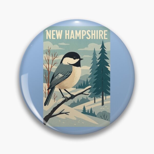 Item preview, New Hampshire  designed and sold by Broken Antler Designs .