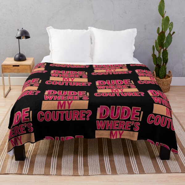 Item preview, Dude Where's My Couture Sarcastic Funny Saying Women's Pink designed and sold by BLZART.