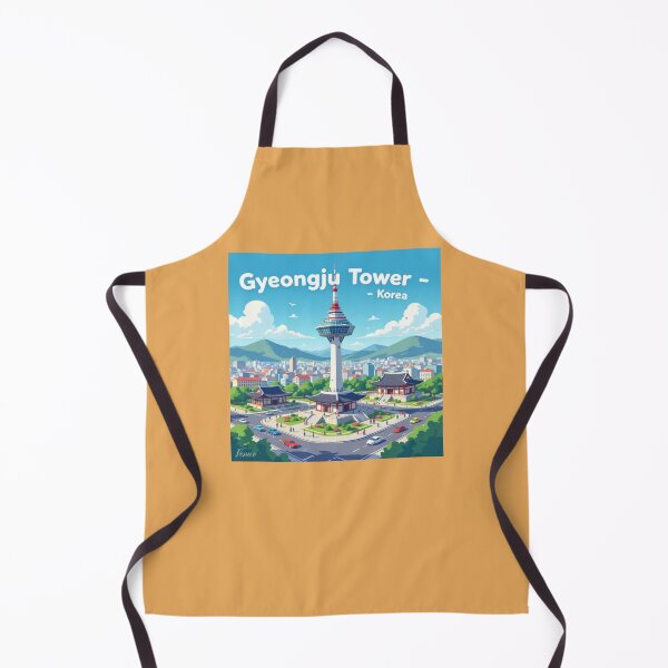 Item preview, Gyeongju Tower Korea – 3D Funny Sketch , designed and sold by PaintMeWorld.