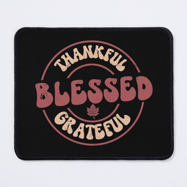 Item preview, Retro Thankful Grateful Blessed Thanksgiving designed and sold by stylishdzign.