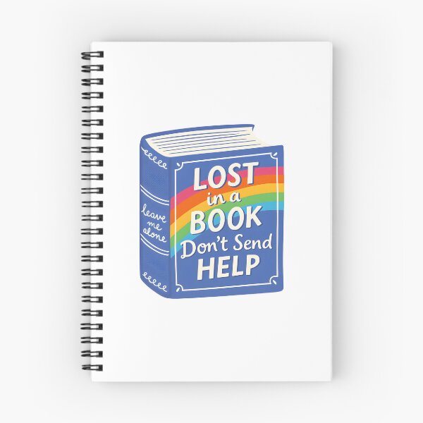 Item preview, Lost In a Book Don't Send Help designed and sold by stephenflashart.