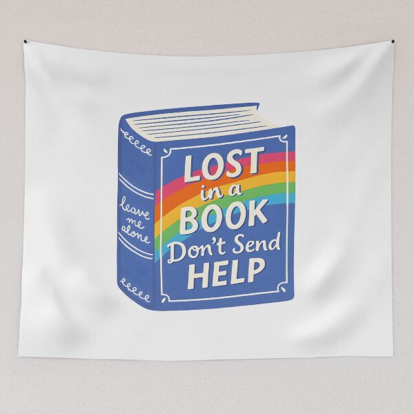 Item preview, Lost In a Book Don't Send Help designed and sold by stephenflashart.