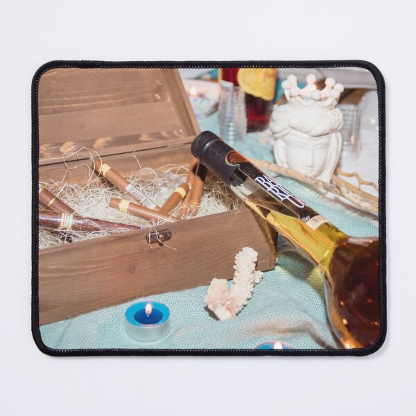 Item preview, Luxury Cigars and Liquor Bottle Still Life - Exotic Celebration Vibe designed and sold by MDB_Shop.