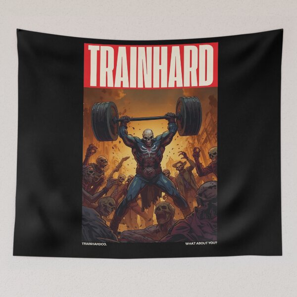 Item preview, Skullman Powerlifting Apocalypse – TrainHard Co. Halloween Gym Art designed and sold by TrainHardCo.