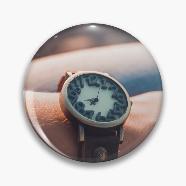 Item preview, Surreal Wristwatch with Melting Numbers - Abstract Time Concept designed and sold by MDB_Shop.