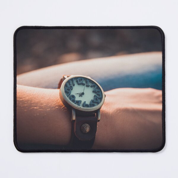 Item preview, Surreal Wristwatch with Melting Numbers - Abstract Time Concept designed and sold by MDB_Shop.