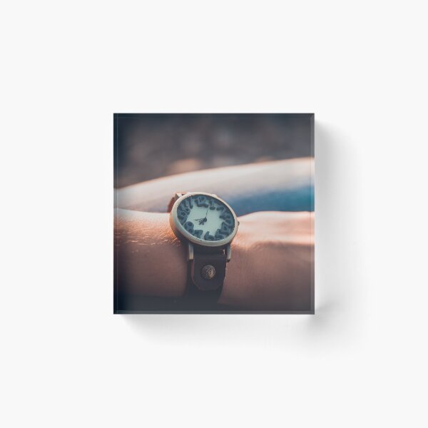 Item preview, Surreal Wristwatch with Melting Numbers - Abstract Time Concept designed and sold by MDB_Shop.