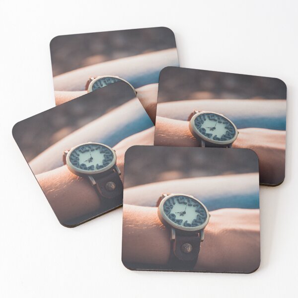 Item preview, Surreal Wristwatch with Melting Numbers - Abstract Time Concept designed and sold by MDB_Shop.