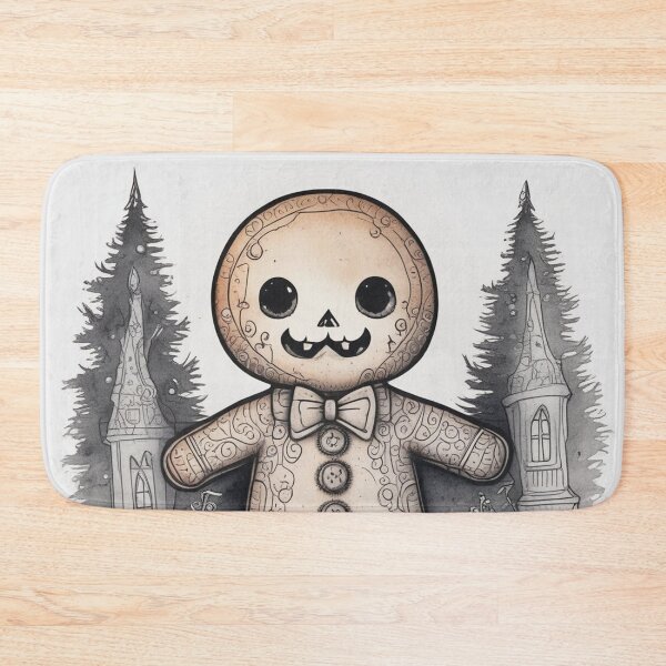 Item preview, 2025 Christmas and Holiday Gingerbread man - Watercolor & Ink 3 designed and sold by KBMediaArt.