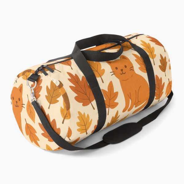 Item preview, Fall Cats & Pumpkin Spice – Cozy Autumn Seamless Pattern designed and sold by MagicMeow1.