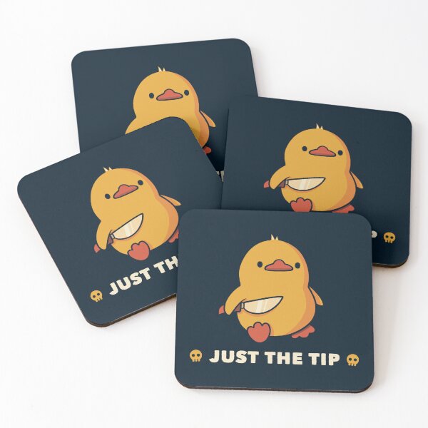Item preview, Just The Tip Funny Duck by Tobe Fonseca designed and sold by Tobe Fonseca®.