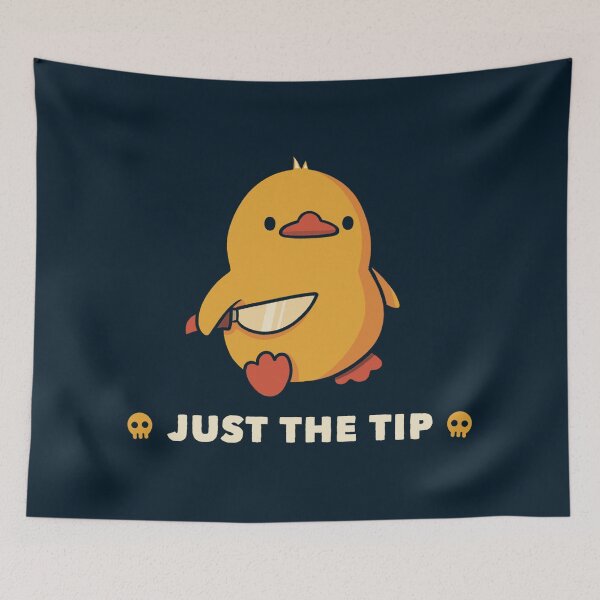 Item preview, Just The Tip Funny Duck by Tobe Fonseca designed and sold by Tobe Fonseca®.