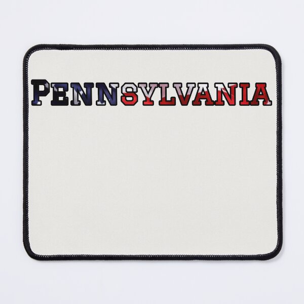 Item preview, Pennsylvania USA Flag Typography – Patriotic Stars and Stripes American Pride Design designed and sold by Long Family Gifts.